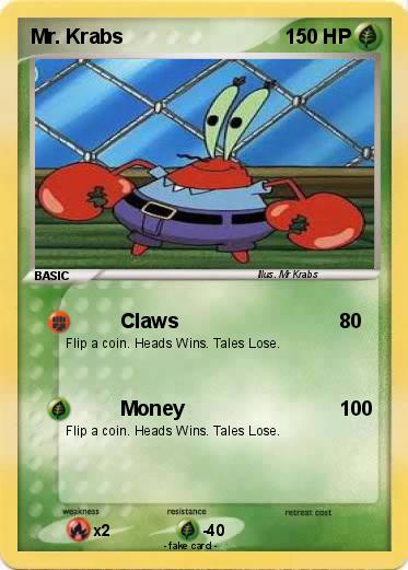 Pokemon Mr. Krabs