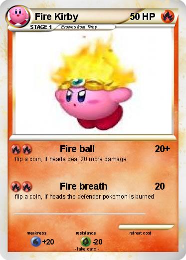 Pokemon Fire Kirby