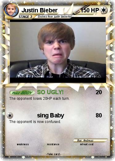 Pokemon Justin Bieber