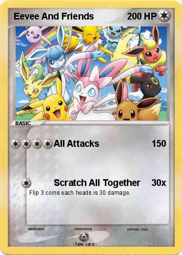 Pokemon Eevee And Friends