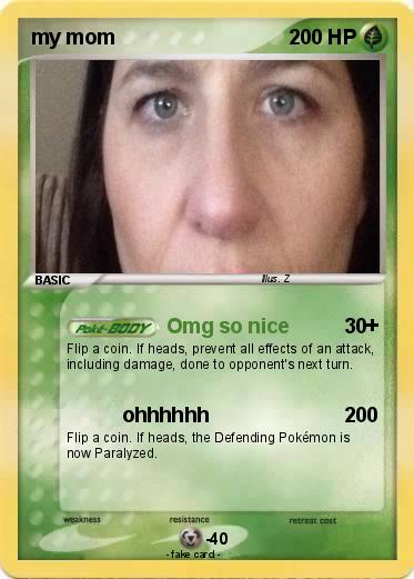 Pokemon my mom