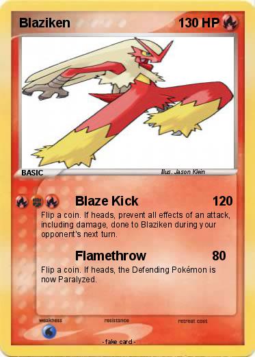 Pokemon Blaziken