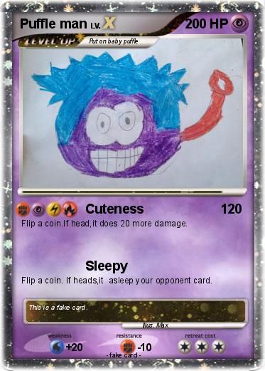 Pokemon Puffle man