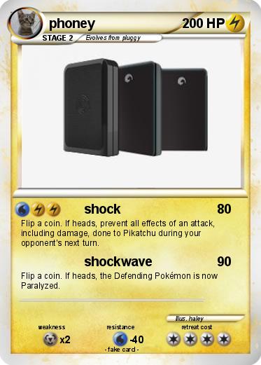 Pokemon phoney