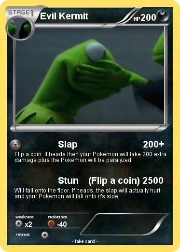Pokemon Evil Kermit