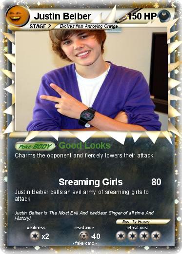 Pokemon Justin Beiber