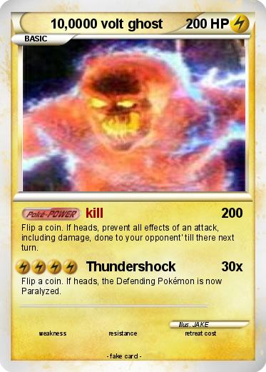 Pokemon 10,0000 volt ghost