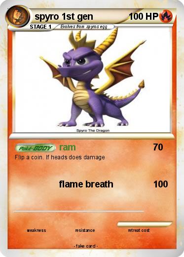 Pokemon spyro 1st gen