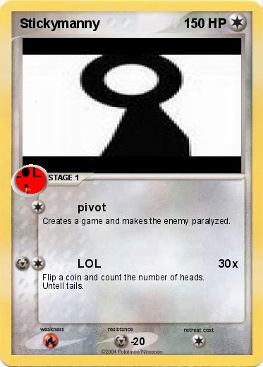 Pokemon Stickymanny