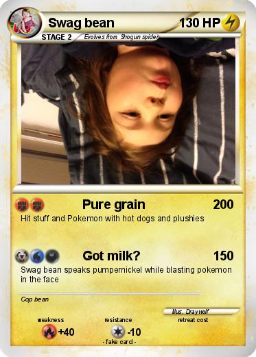 Pokemon Swag bean