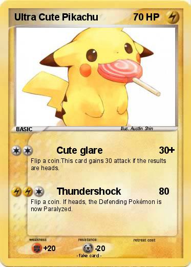 Pokemon Ultra Cute Pikachu