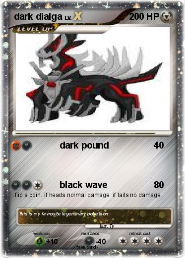 Pokemon dark dialga