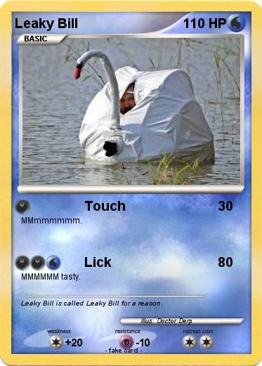 Pokemon Leaky Bill