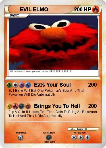 Pokemon EVIL ELMO