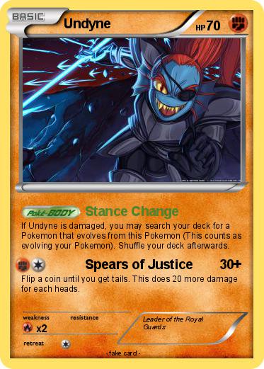 Pokemon Undyne