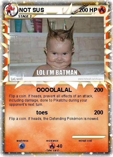 Pokemon NOT SUS