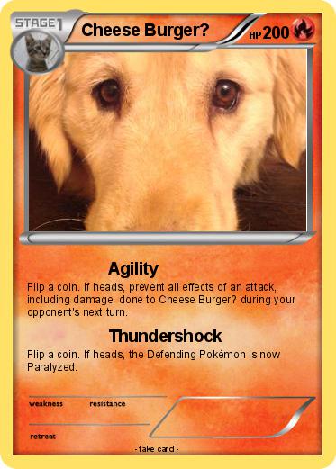 Pokemon Cheese Burger?