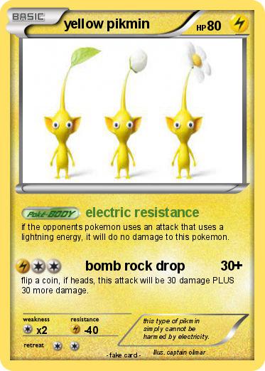 Pokemon yellow pikmin
