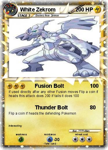 Pokemon White Zekrom