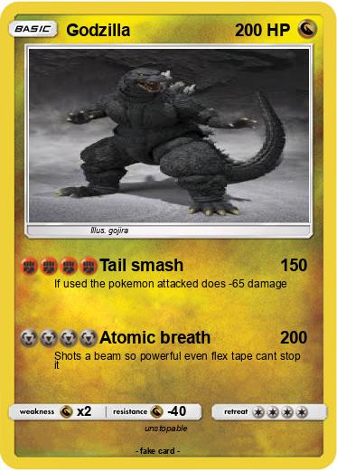 Pokemon Godzilla