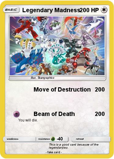 Pokemon Legendary Madness
