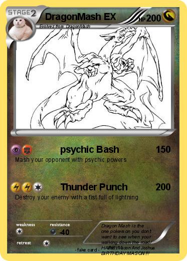 Pokemon DragonMash EX