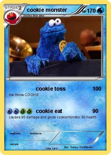 Pokemon cookie monster