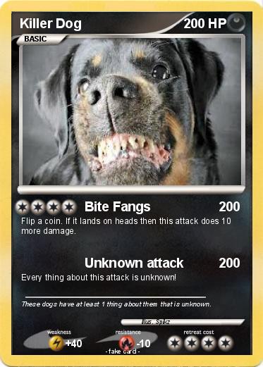 Pokemon Killer Dog