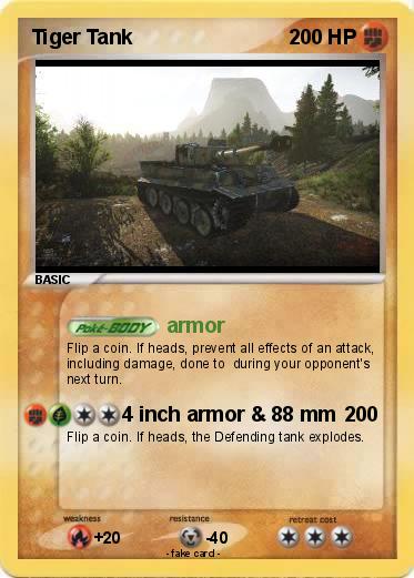 Pokemon Tiger Tank