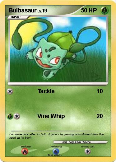 Pokemon Bulbasaur