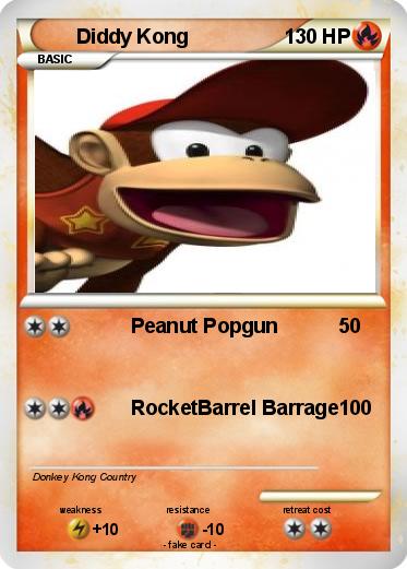 Pokemon Diddy Kong