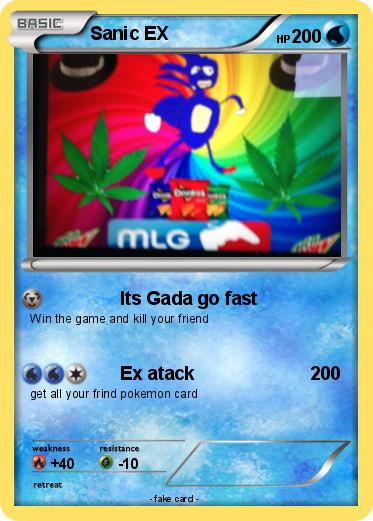 Pokemon Sanic EX