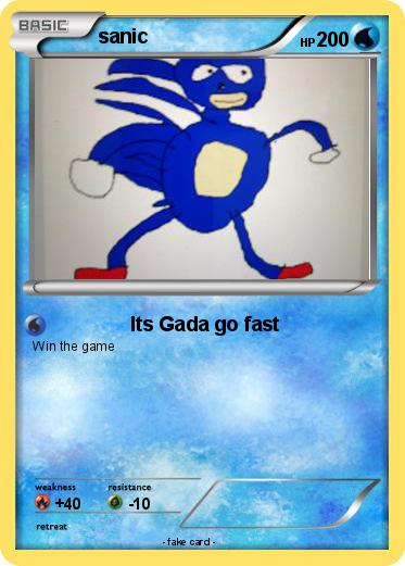 Pokemon sanic