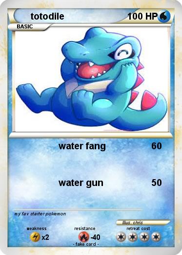 Pokemon totodile