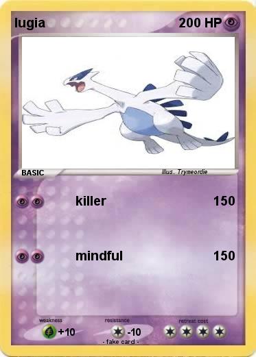 Pokemon lugia