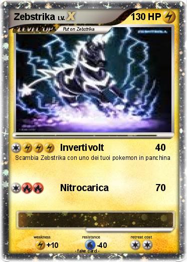 Pokemon Zebstrika