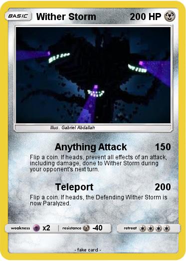Pokemon Wither Storm