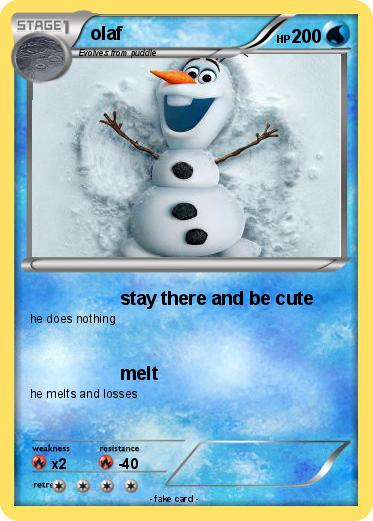 Pokemon olaf