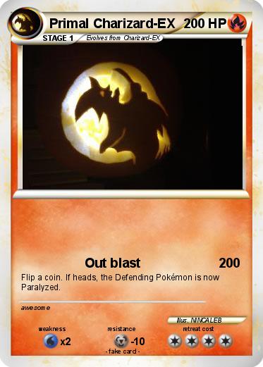 Pokemon Primal Charizard-EX