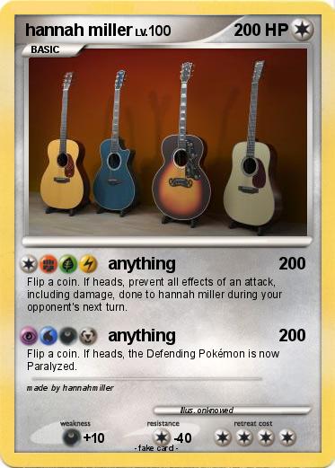 Pokemon hannah miller