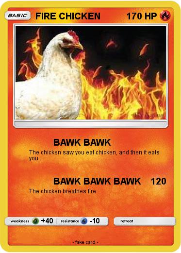 Pokemon FIRE CHICKEN