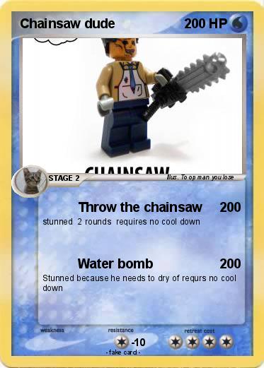 Pokemon Chainsaw dude