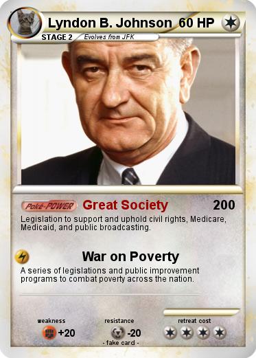 Pokemon Lyndon B. Johnson