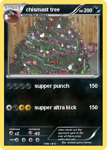 Pokemon chismast tree
