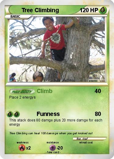 Pokemon Tree Climbing