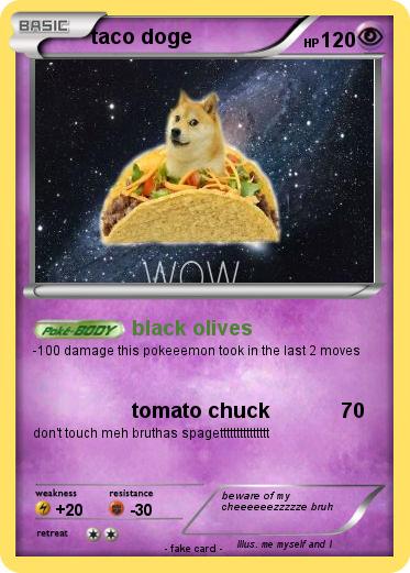Pokemon taco doge