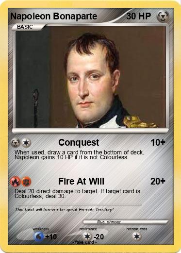 Pokemon Napoleon Bonaparte