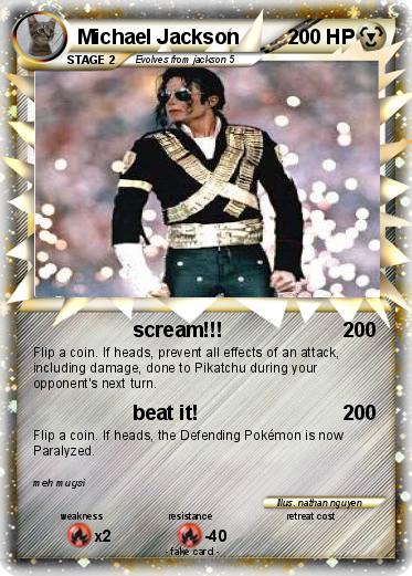 Pokemon Michael Jackson