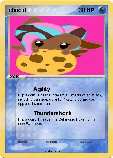 Pokemon choclit