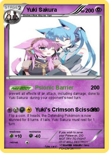 Pokemon Yuki Sakura